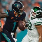 Why are Dolphins wearing dark blue uniforms against Jets on ‘MNF?’
